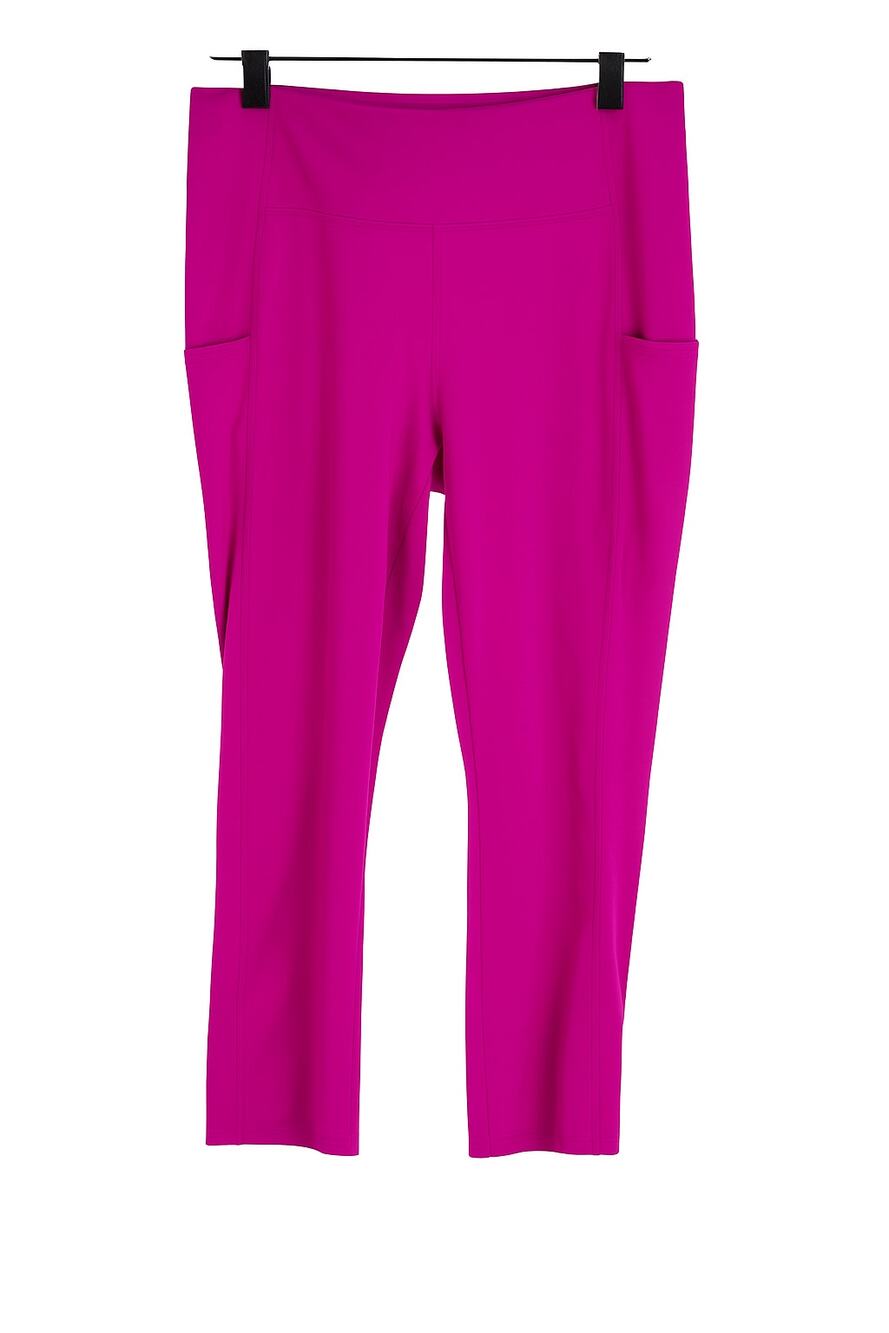 Tek Gear fuchsia workout leggings 1X with pockets Active Athletic yoga lifestyle